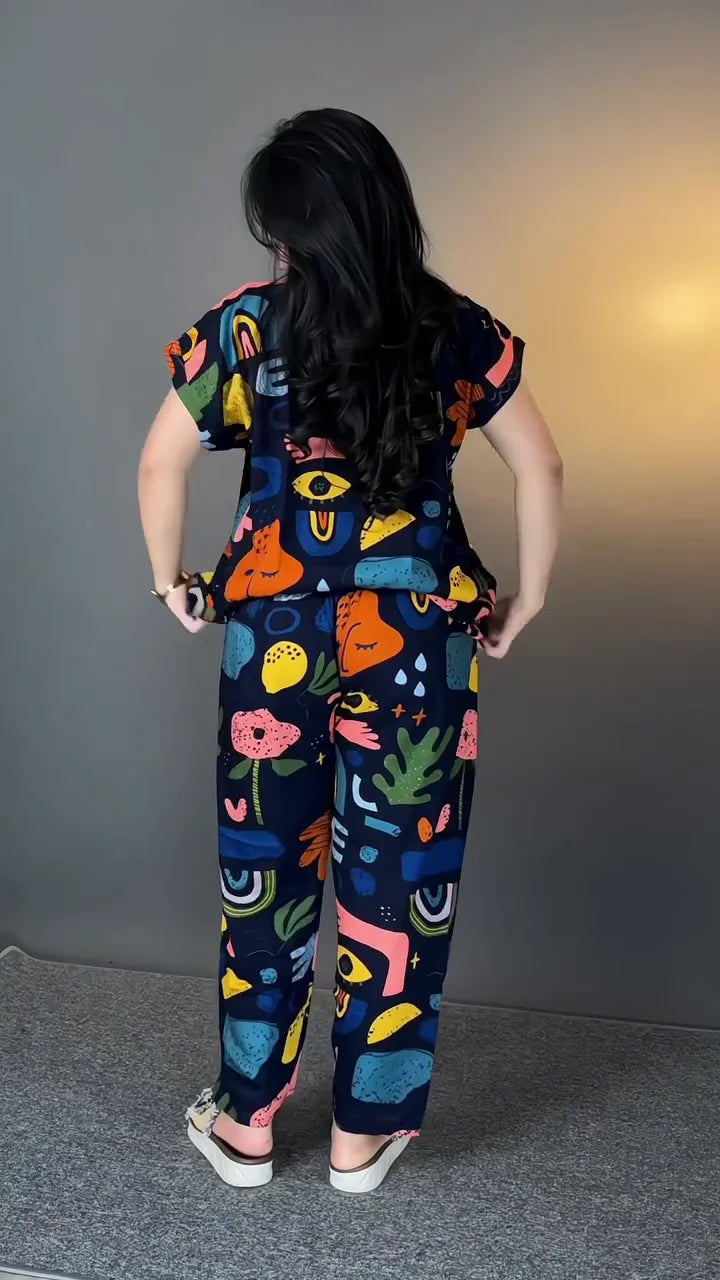 Printed New Arrival Co Ord Set For Women