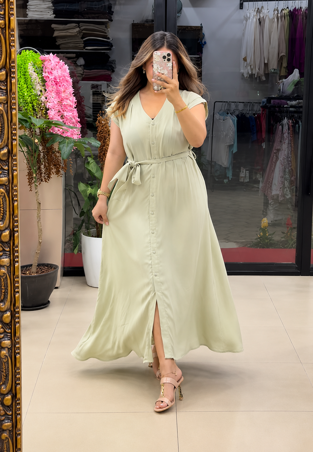 Pista Rayon Dress for Women