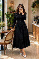Black Women’s Soft Rayon Dress