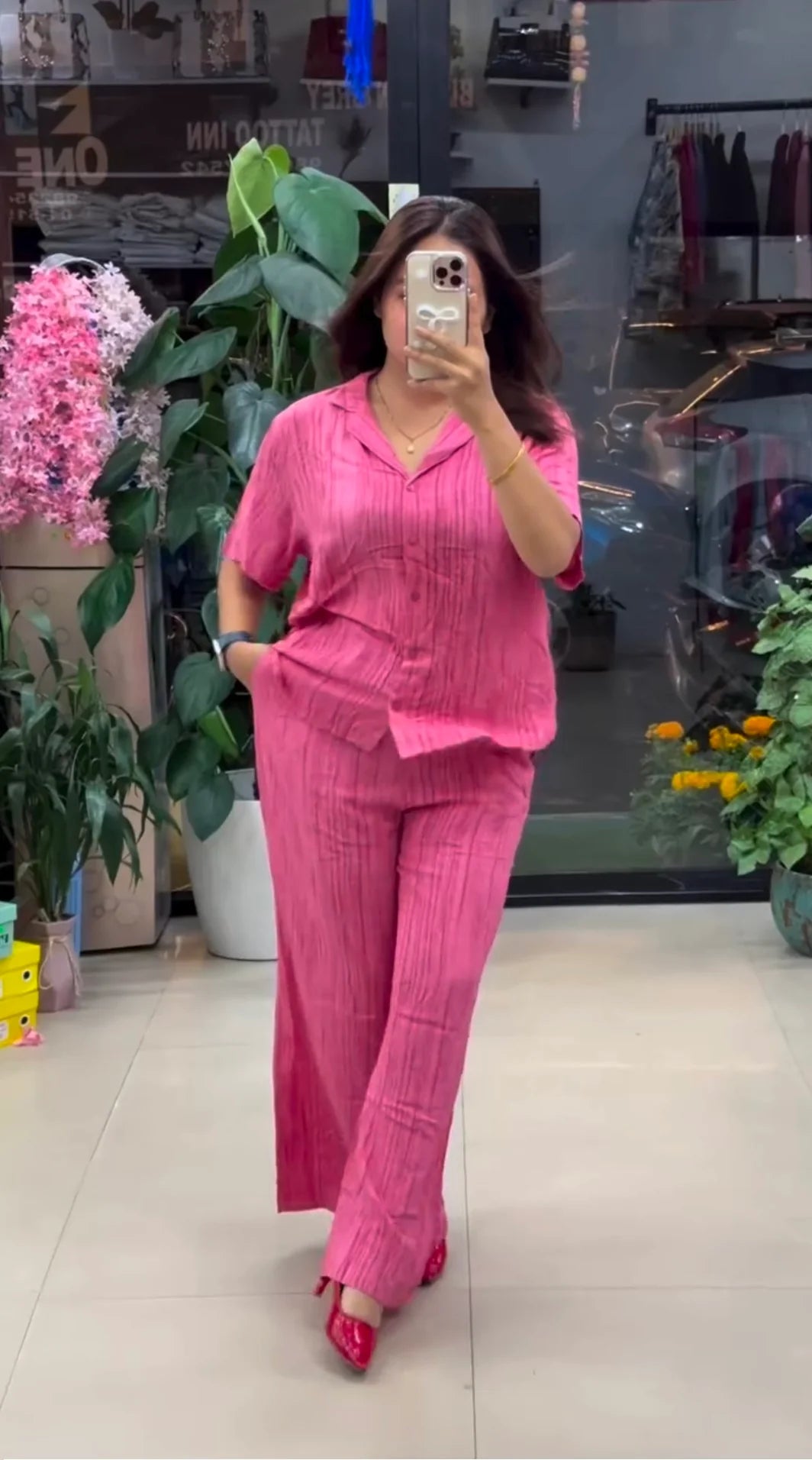 Pure Linen Co-ord Set