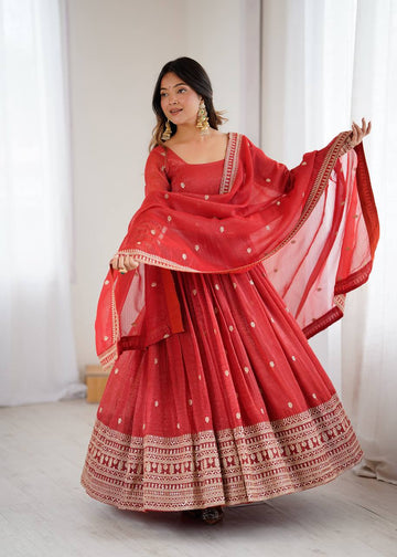 Premium Crunchy Silk Anarkali – Shine Like a Star This Season