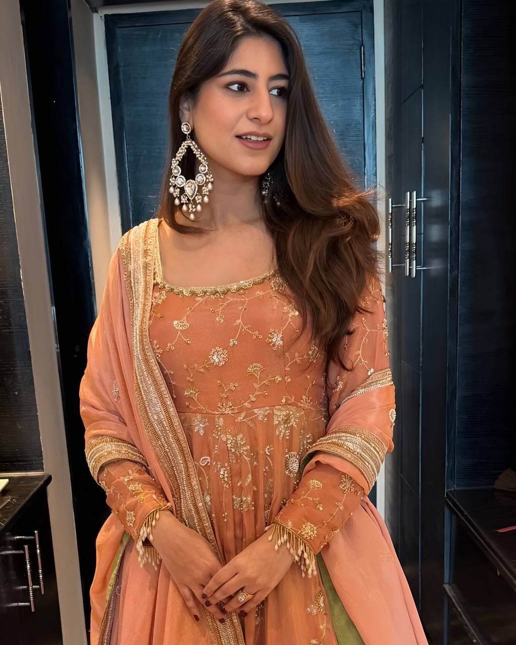 Premium Star Georgette Embroidered Top Lehenga Set with Dupatta